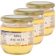 Miel d'Acacia, les 3 pots de 500g