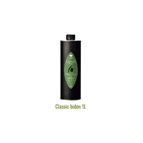Huile d'olive des Baux de Provence, bidon 1L