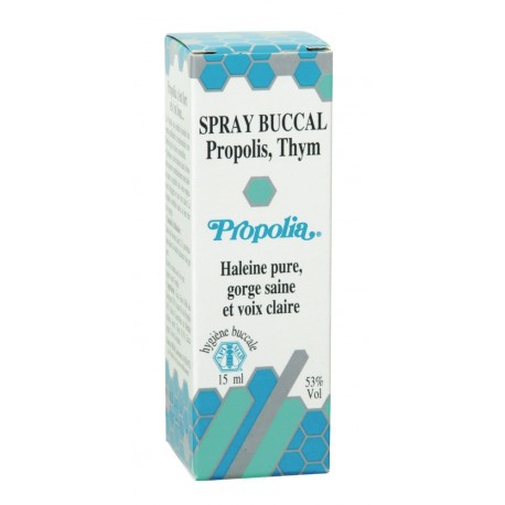 Spray buccal bio à la propolis